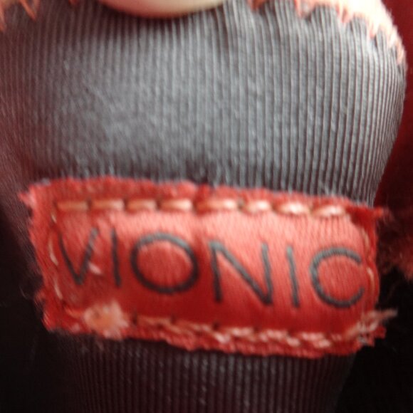 Vionic Venture women's size 10 sneakers Dark Grey mesh with orange laces & trim - Picture 6 of 13